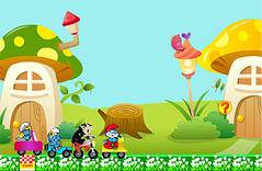 Веселая Гонка - Smurfs Fun Race